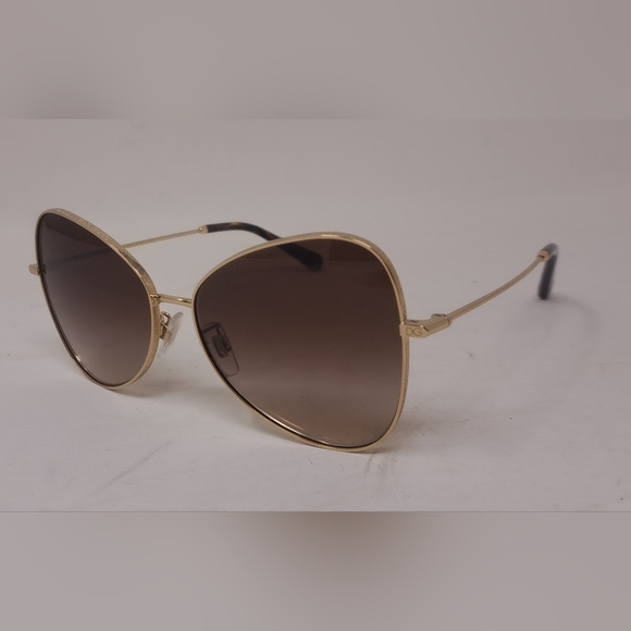 Dolce & Gabbana Sunglasses Butterfly Gold Gradient Brown DG2274 02/13 58-15-140 - Picture 6 of 16